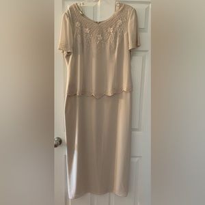 Mother of the bride dress.